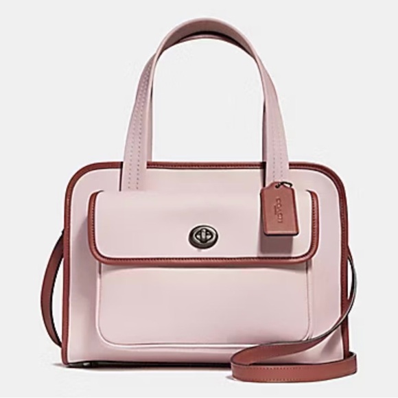 Coach Safari Tote in Blush/Terracota - Picture 3 of 16
